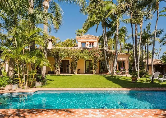 Grand Estate With Tropical Gardens Villa Marbella